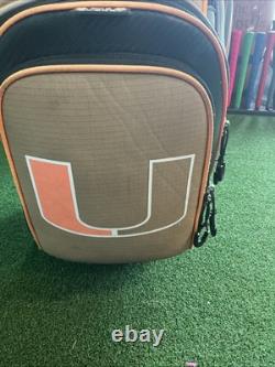Team Effort golf Cart bag Miami Hurricanes 14-way With No Rain Cover