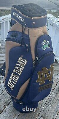 Team Golf 14 Way Notre Dame Golf Club Cart Bag NCAA RARE BAG