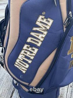 Team Golf 14 Way Notre Dame Golf Club Cart Bag NCAA RARE BAG
