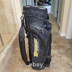 Team Golf NCAA Black/Gold Cart/Carry Golf Bag Purdue Boilermakers 14-Way