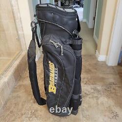 Team Golf NCAA Black/Gold Cart/Carry Golf Bag Purdue Boilermakers 14-Way