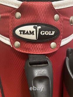 Team Golf U. S. Marine Corp USMC Cart Bag 14 Divider Excellent Condition