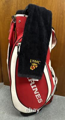 Team Golf US Marines Victory USMC Albatross 10-Way Cart Golf Bag