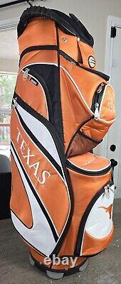 Texas Longhorns Golf Cart Bag With Shoulder Strap