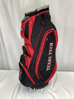 Texas Tech -Golf Cart Bag New color Black and Red