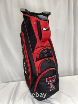 Texas Tech -Golf Cart Bag New color Black and Red