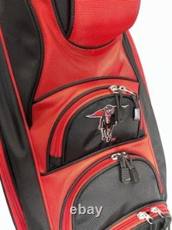 Texas Tech -Golf Cart Bag New color Black and Red