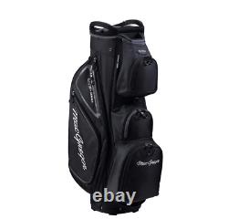 The Golf VIP Deluxe 14-Way Cart Bag, 9.5 Top- Black/ Black