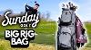 The Newest Big Thing In Golf Sunday Golf Big Rig Cart Bag Review