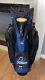 Titleist Blue/black Cart Bag With 14 Club Compartments & Several Zipper Pockets