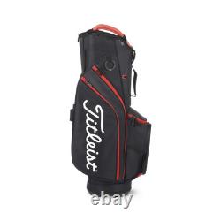 Titleist Cart 14 Bag Black/black/red