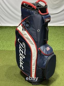Titleist Cart 14 Golf Cart Bag TB22CT6 Navy/White/Red NEW
