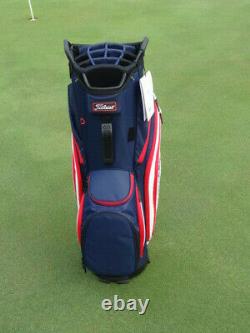 Titleist Cart 14 Lightweight Golf Bag 2020 Navy/White/Red 12670