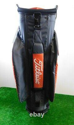 Titleist Cart 14 Lightweight Golf Bag Graphite/Flame/Grey 14-Way New