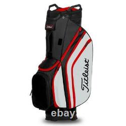 Titleist Cart 14 Lightweight Golf Cart Bag New 2020 Black/White/Red
