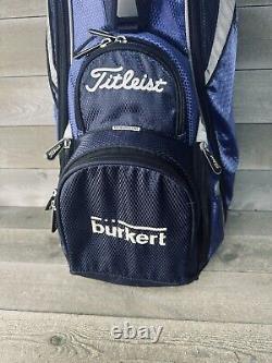 Titleist Cart 14 Way Cart Bag Golf Bag Blue Titleist With Rain Cover