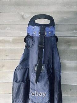 Titleist Cart 14 Way Cart Bag Golf Bag Blue Titleist With Rain Cover