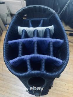 Titleist Cart 14 Way Cart Bag Golf Bag Blue Titleist With Rain Cover