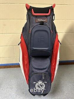 Titleist Cart 15 Bag Red, White, And Blue Rolling Hills Country Club Special