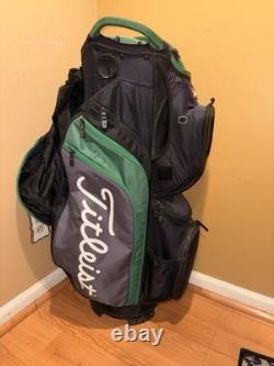Titleist Cart 15 Golf Bag Nylon Polyester 15-Way Divider Multiple Pockets