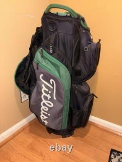 Titleist Cart 15 Golf Bag Nylon Polyester 15-Way Divider Multiple Pockets