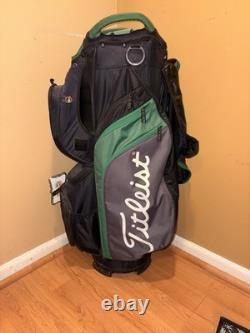 Titleist Cart 15 Golf Bag Nylon Polyester 15-Way Divider Multiple Pockets