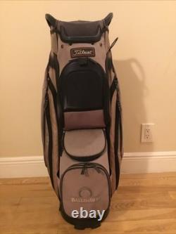 Titleist Cart 15 Golf Bag with 15-way Dividers & Rain Cover