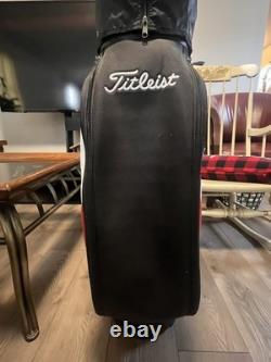 Titleist Golf 6-Way Cart Bag with Rain Cover