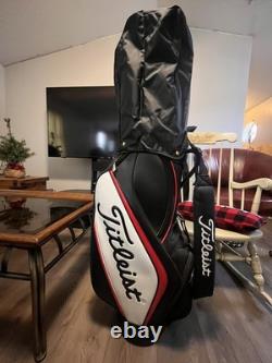 Titleist Golf 6-Way Cart Bag with Rain Cover
