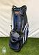 Titleist Golf Cart/carry Stand Bag Hybrid 14-way Divided Blue With Dual Straps