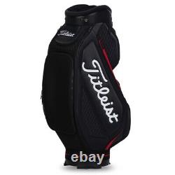 Titleist Jet Black Mid-Size Tour Staff Cart Bag NEW! 2020 LIMITED STOCK