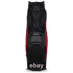 Titleist Jet Black Mid-Size Tour Staff Cart Bag NEW! 2020 LIMITED STOCK