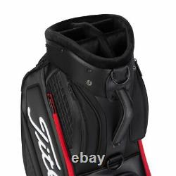 Titleist Jet Black Mid-Size Tour Staff Cart Bag NEW! 2020 LIMITED STOCK