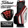 Titleist Lightweight 14-way Golf Cart Bag Black/white/red New! 2020