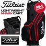 Titleist Lightweight 14-way Golf Trolley/cart Bag Black/red New! 2020