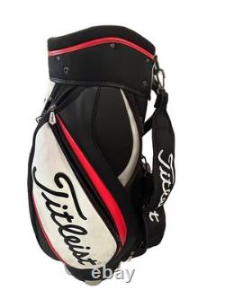 Titleist Mid-Size Tour Cart Bag Red, Black, White