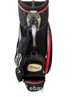 Titleist Mid-Size Tour Cart Bag Red, Black, White