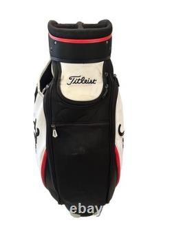 Titleist Mid-Size Tour Cart Bag Red, Black, White