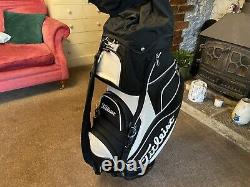 Titleist Reverse Black & White Cart Bag 14 way Divider