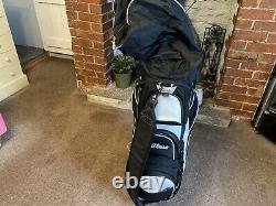 Titleist Reverse Black & White Cart Bag 14 way Divider