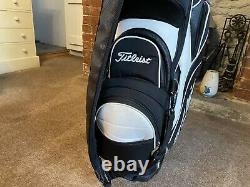 Titleist Reverse Black & White Cart Bag 14 way Divider