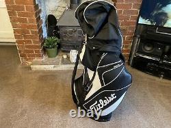 Titleist Reverse Black & White Cart Bag 14 way Divider