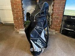 Titleist Reverse Black & White Cart Bag 14 way Divider