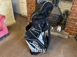 Titleist Reverse Black & White Cart Bag 14 way Divider