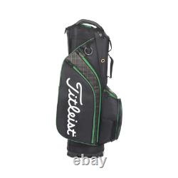 Titleist Shamrock Cart 14 Golf Bag NEW 2022 Black Green TB22CT6S-03