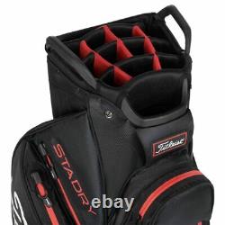 Titleist StaDry Cart Bag 2020 Black/Red £209.99