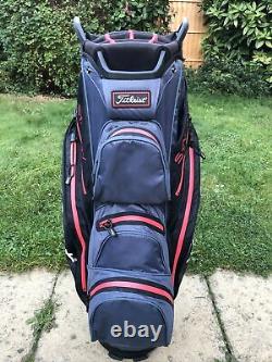 Titleist StaDry Waterproof 14-Way Golf Cart Bag / Rainhood / Decent condition