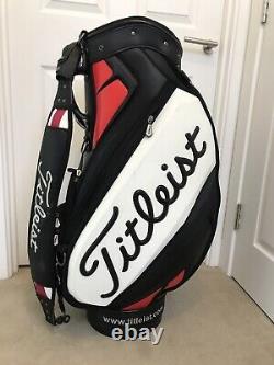 Titleist Staff Bag / Very Good Condition / Original Hood & Strap /