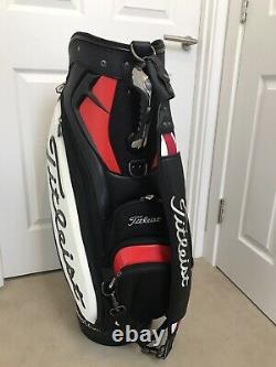 Titleist Staff Bag / Very Good Condition / Original Hood & Strap /