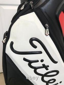 Titleist Staff Bag / Very Good Condition / Original Hood & Strap /